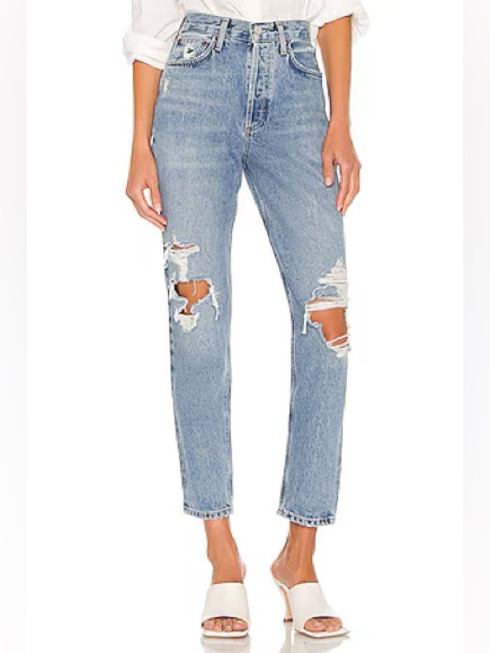 AGOLDE Women’s Fen High Rise Tapered Jeans Size 29